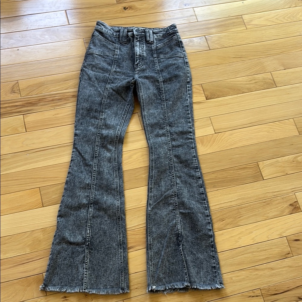 KanCan Black and Gray Denim Jeans